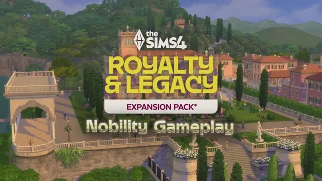 Дополнение The Sims 4 Сквозь века: Аристократы - геймплейный трейлер смотреть онлайн