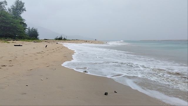 Пляж Най Янг,север Пхукета в дождик! смотреть онлайн