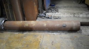 Маленькая печь для утилизации древесных отходов