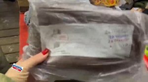 Сегодня Володя прямо "с колёс" передал танкистам вкусности из Казани и маскировочные сеточки