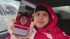 Магнит доставка сдулась. Январская голичина. Курьер расстроен