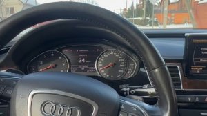Audi A8 4.2 FSI эксклюзивный цвет и идеальное состояние