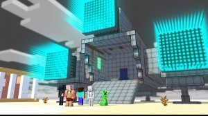 КОМАНДА ХЕРОБРИНА ХОТЯТ СБЕЖАТЬ ИЗ КОСМОСА В МАЙНКРАФТЕ, МУЛЬТФИЛЬМ