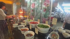 Сравнительный завтрак двух ресторанов в отеле  Havana Nha Trang Hotel 5* ( Гавана ) Вьетнам,Нячанг