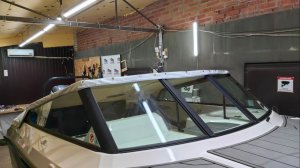 Тент из ткани - Boatcover 440 HD Premium на катер Виктори 570