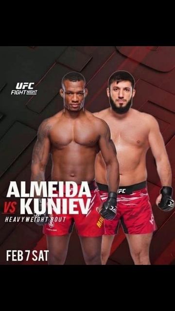 Алмейда VS Куниев 07.02.2026 #shorts #жаилтоналмейда #ризванкуниев #алмейдакуниев #ufc смотреть онлайн