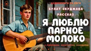 Аудиокнига. "Я люблю парное молоко". Булат Окуджава. Исполняет Константин Коновалов