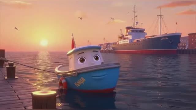 ✅Детский Мультфильм «Катерок Юнга и Большая Волна» 🚤🌊 смотреть онлайн