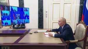 Президент по видеосвязи провёл оперативное совещание с членами Совета Безопасности, 21 января 2026