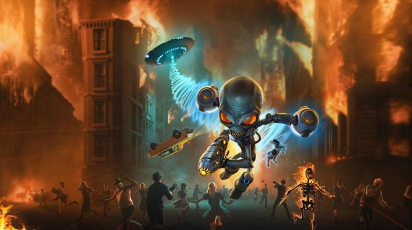 Весёлая вечеринка в Destroy All Humans!