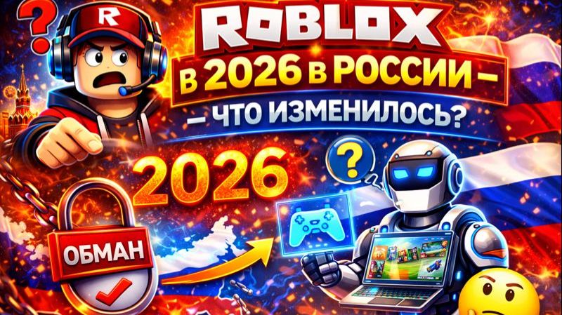 ROBLOX В 2026 В РОССИИ — ЧТО ИЗМЕНИЛОСЬ смотреть онлайн