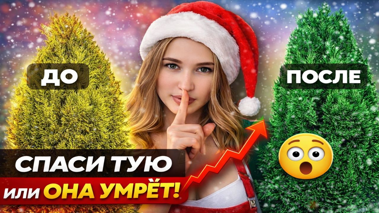 Пожелтела ТУЯ что делать и как спасти любимое растение?100% ВАРИАНТ смотреть онлайн