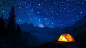 НЕВЕРОЯТНО КРАСИВАЯ УСПОКАИВАЮЩАЯ МУЗЫКА ДЛЯ СНА 🎵 РАССЛАБЛЯЮЩАЯ МУЗЫКА ДЛЯ ДУШИ В ПОХОДНОЙ ПАЛАТКЕ