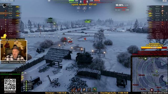 Лучший подарок Артоводу на ДР - Шикарный бой на Объект 261. смотреть онлайн