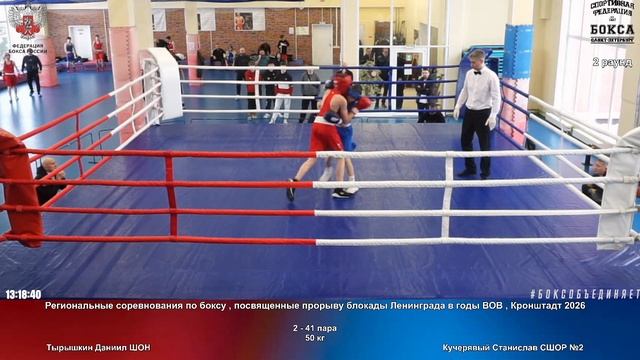 41 50 кг Тырышкин Даниил ШОН Кучерявый Станислав СШОР №2