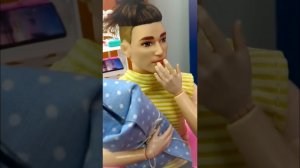 Вот это сон! 😴✨Кен увидел себя папой четверых малышей #Barbie #длядетей #shorts