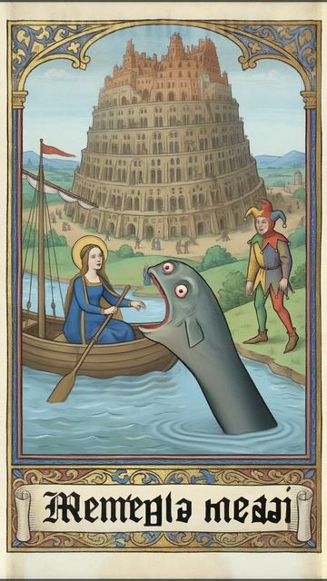 Упоротый морской змей возмущен поведением женщины в лодке...