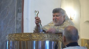 18.01.2026 Крещенский сочельник. Великое освящение воды. Проповедь о. Валентина