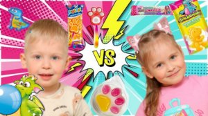 😱 🍭ЧЕЛЛЕНДЖ СО СЛАДОСТЯМИ 🤪 СПОР🤣 БРАТ И СЕСТРА УСТРОИЛИ СОРЕВНОВАНИЯ ПОКАЗЫВАЮТ РАЗНЫЕ СЛАДОСТИ