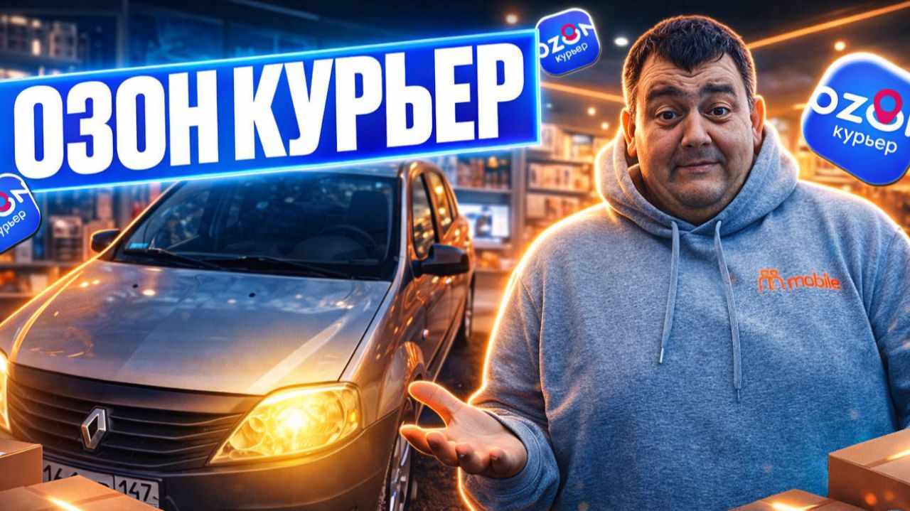 ОЗОН КУРЬЕР - впервые в новом сервисе доставки посылок! авто курьер в Санкт Петербурге! смотреть онлайн