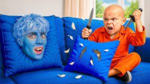 КАМУФЛЯЖНЫЕ ПРЯТКИ от Самых ЗЛЫХ ДЕТЕЙ в Мире !