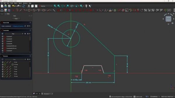 FreeCAD 1.1 - Полное пошаговое руководство для начинающих, Пошаговое руководство