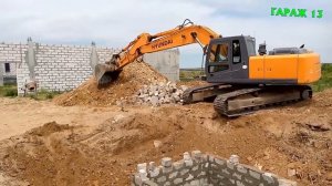 ℹ️ Работа гусеничного экскаватора HYUNDAI