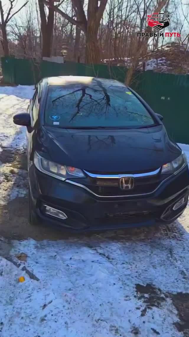Краткий обзор HONDA FIT 2018 года. 4 ВД, 1,3 мотор. смотреть онлайн