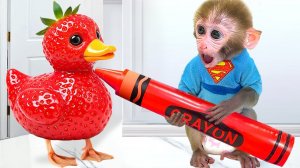 Мультики для детей, обезьянка и мед, видео про обезьянку, мультик