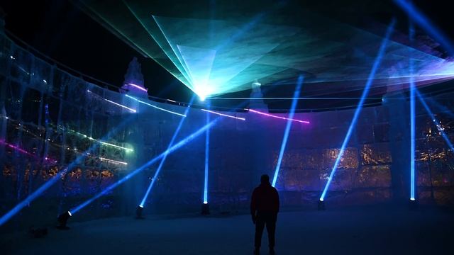 Снежный город на территории курорта Манжерок, Алтай | Рекорд России | Smartlight