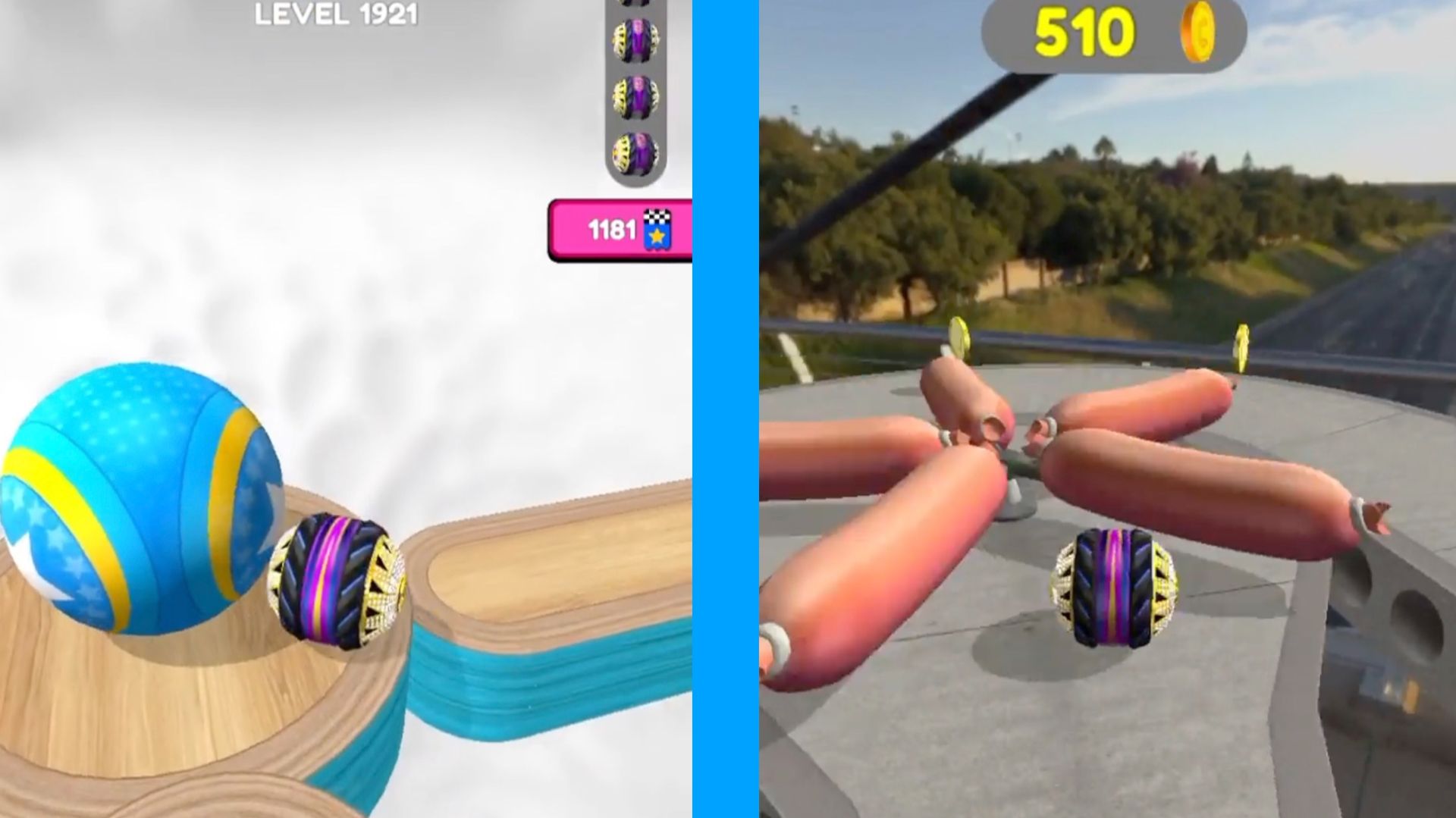 Going Balls Super Speed run Gameplay New Update Level 1921 смотреть онлайн