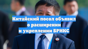Китайский посол объявил о расширении и укреплении БРИКС