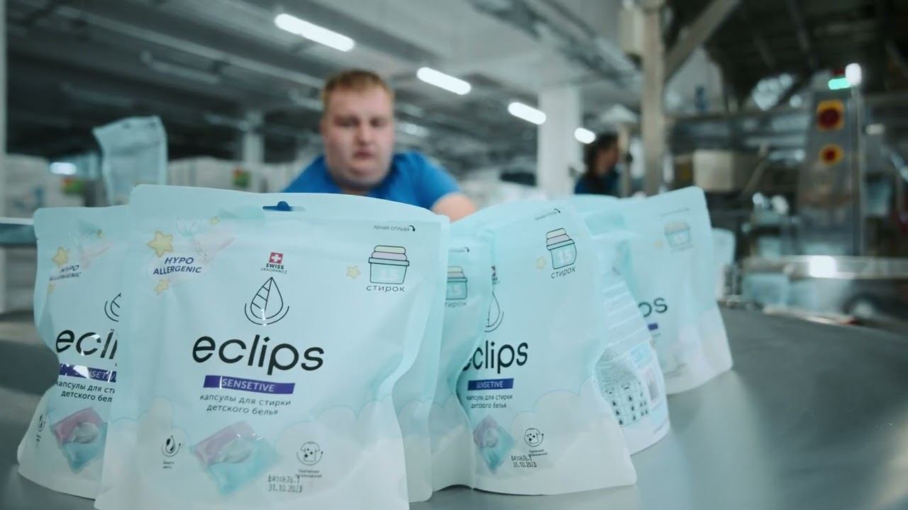 Имиджевый ролик для компании Eclips | Эклипс Кемикалс