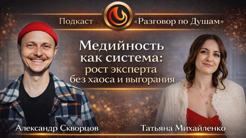 «Медийность как система: рост эксперта без хаоса и выгорания. Разговор с Татьяной Михайленко»