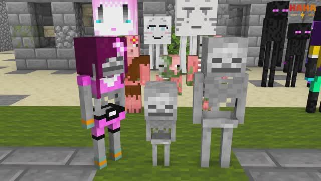 СЕМЬЯ против СЕМЬИ - Кто самый талантливый (Майнкрафт анимация) смотреть онлайн