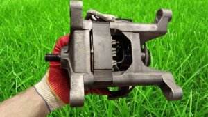 Мощный станок для мастрской из двигателя от стиралки