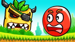 Новый КРАСНЫЙ ШАР ЧАСТЬ#2 Мультик ИГРА Bounce Red Ball 1 на канале Мистер Игрушкин