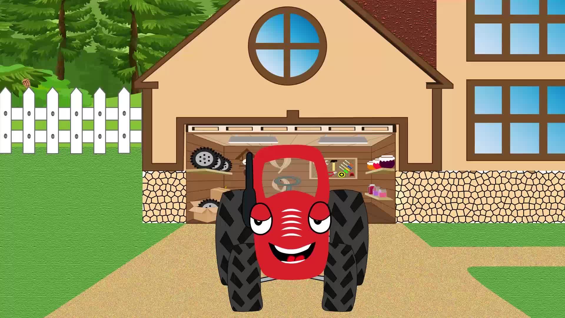 Зимние серии мультфильма ТракТЫРишкА смотреть онлайн