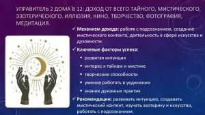 Финансовый потенциал натальной карты.