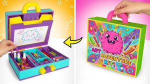 ✂️ Сделай сам: Картонный органайзер для карандашей! 🖍️✨