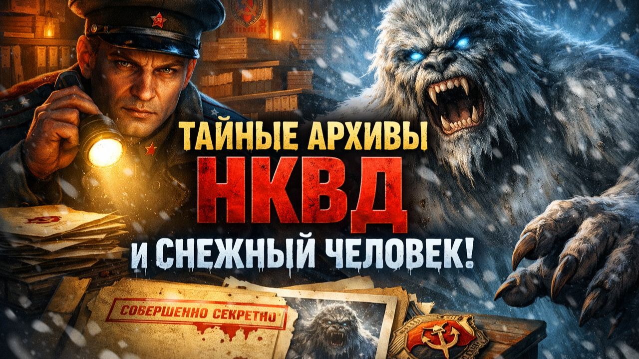 НКВД Против Снежного Человека! Они дышали в камне: секретная операция НКВД которая кончилась плохо!