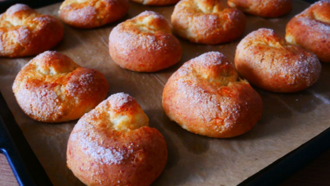 Творожные бездрожжевые булочки Творожная выпечка без дрожжей смотреть онлайн