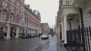🇬🇧 ☔️ Лондон, Англия - Сильный дождь в Мэрилебоне