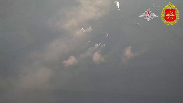 Боевая работа расчета РСЗО «Ураган» смотреть онлайн