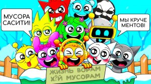 Спрунки Стали ОПГ-шниками и Их Арестовала Полиция в Майнкрафт | Sprunki is Gangsters And Was Arrest