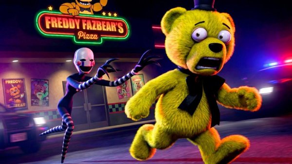 Сбежал из Пиццерии с Марионеткой  FNAF Rewritten: 87 Финал