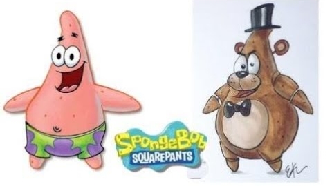 Губка Боб Квадратные Штаны в роли персонажей игр ужасов