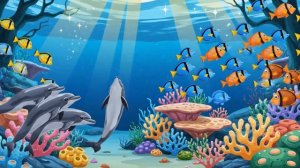 Подводный мир. 🐠 Морские друзья: Весёлая песенка для малышей! 🌊 Детская развивашка