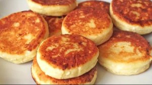 САМЫЕ вкусные СЫРНИКИ на завтрак! РЕЦЕПТ ЗА 5 МИНУТ!