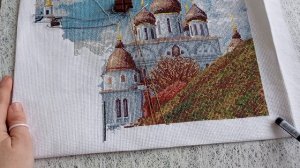 Вышивка крестиком/ Мои процессы 2026 года/ Сова в кадре 😽